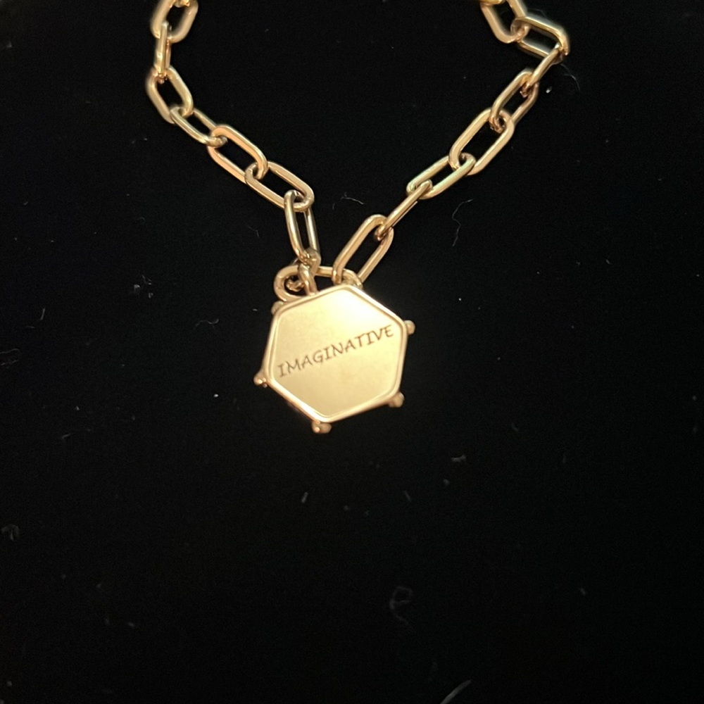 Authentic Swarovski sun moon stars charm link magnetic closure bracelet - Picture 5 of 5